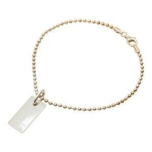 GUCCI Silver Charm Bracelet